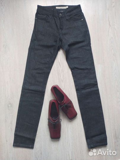 Джинсы+свитер+ботинки+берет.Женская одежда пакетом