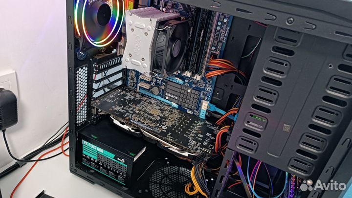 Системный блок на i7 3770 + RX580 8gb