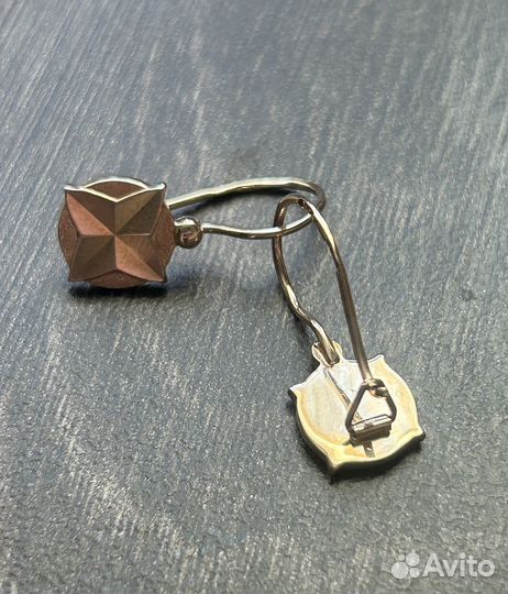 Золотые серьги СССР