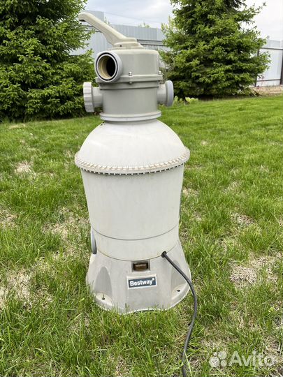 Каркасный бассейн 366 на 100 с песчаным фильтром