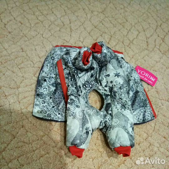 Зимний комбинезон для собаки(мальчик)