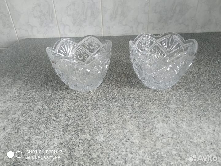 Ваза хрустальная СССР