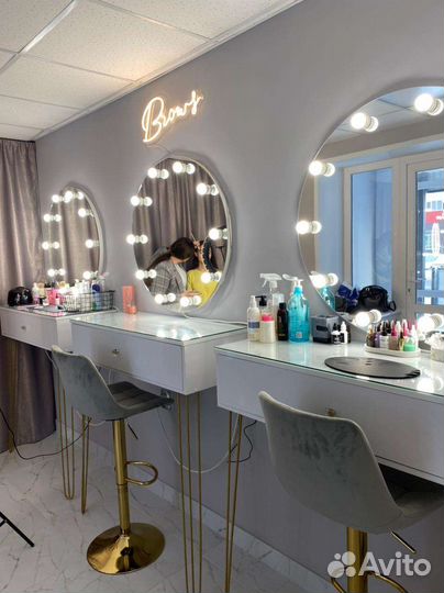 Зеркало круглое безрамное