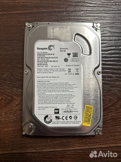 Жесткий диск SATA hdd 3.5