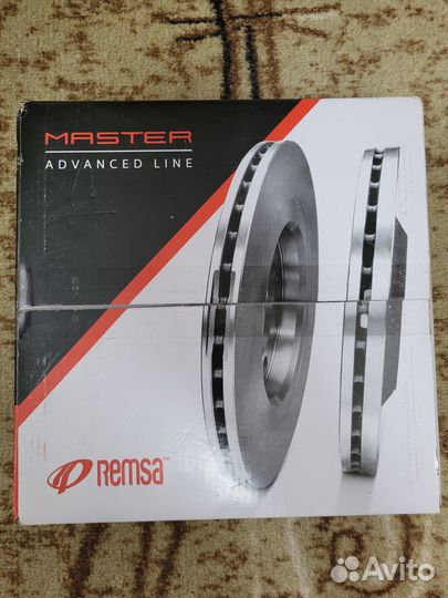 Тормозные диски remsa для лада, renault, nissan