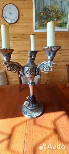 Лампа настольная СССР