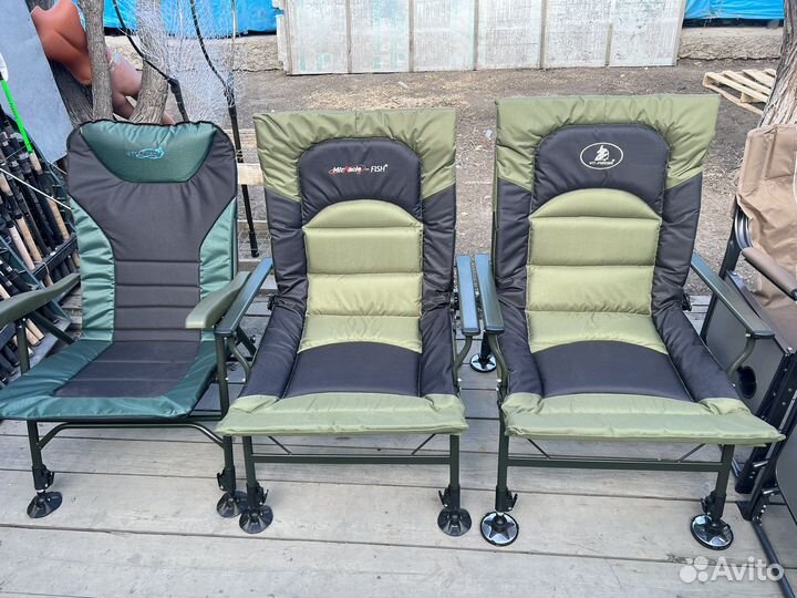 Карповое Кресло Раскладушка нагрузка 150кг