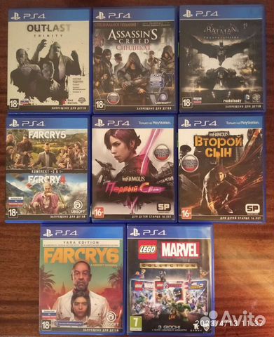 Игры ps4