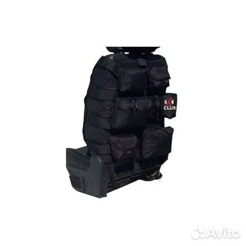 Чехол разгрузка на переднее сиденье. Цвет черный