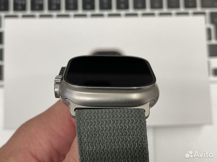 Apple Watch Ultra 49mm Green Alpine Loop M (б/у)