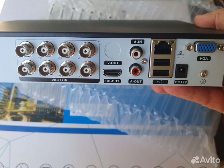 Новый гибридный видеорегистратор 8 каналов