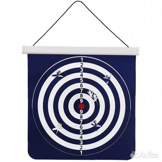 Дартс магнитный, диаметр мишени 31 см, 6 дротиков