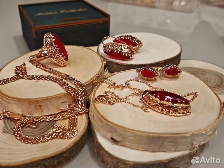 Комплект Маркиза из 5 предм покрытие золото