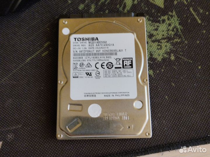 Жесткий диск toshiba 500