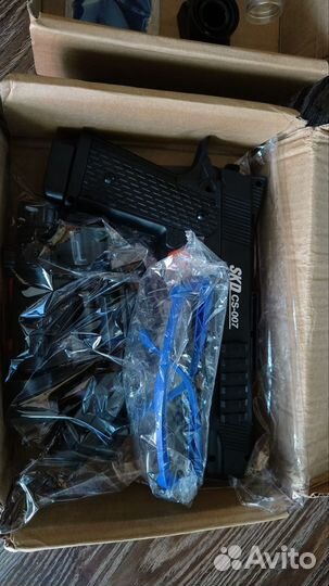 Орбибольный пистолет cs-007 colt m1911. Новый