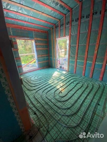 Монтаж отопления, теплых полов частный мастер