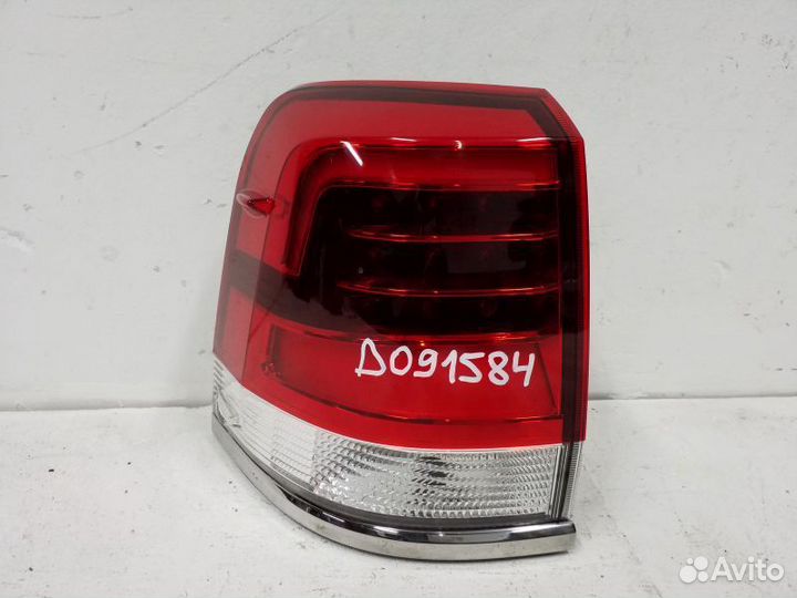 Фонарь левый наружный Toyota Land Cruiser 200 Rest