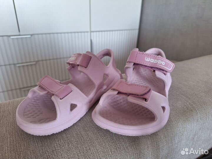 Резиновые сандалии для девочки 30