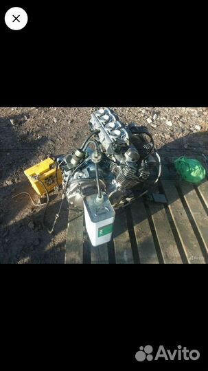 Yamaha diversion XJ600 двигатель