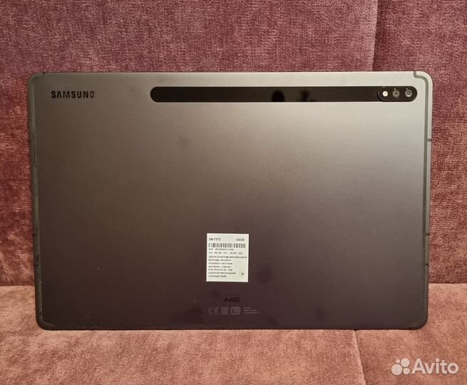 Samsung Galaxy Tab S7+ и чехол клавиатура