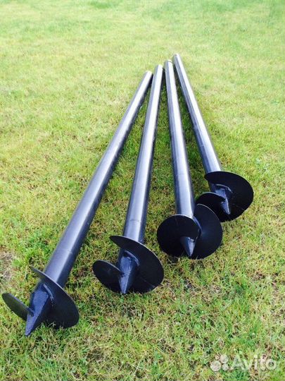 Винтовые сваи для фундамента