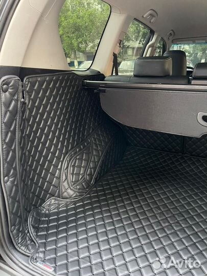 Ковры 3D в багажник Land Cruiser Prado 150