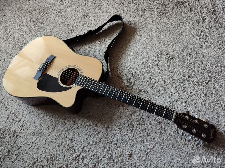 Электроакустическая гитара Fender CD60ce nat