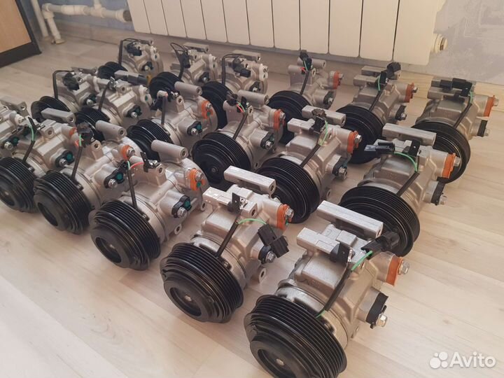 Компрессор кондиционера Kia Rio, Hyundai Solaris