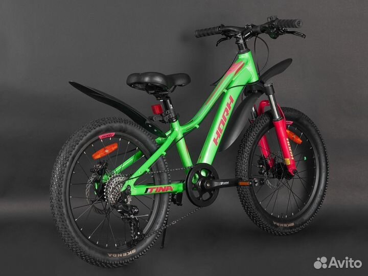 Велосипед horh tina tahd 2.1 20 (2023) Green-Pink