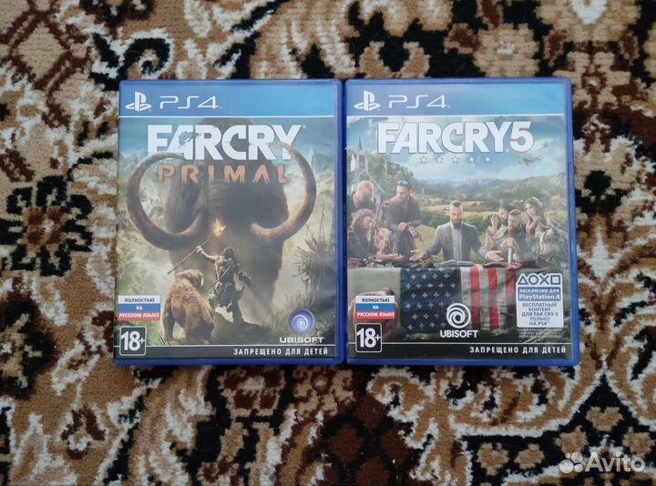Farcry Primal и Farcry 5 ps4