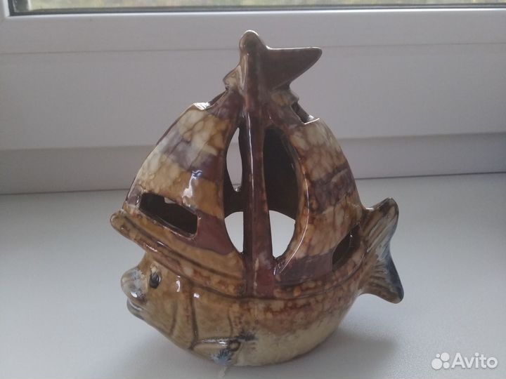 Декоративный подсвечник с моря