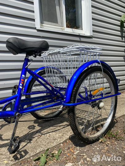 Велосипед взрослый трехколесный рвз Чемпион