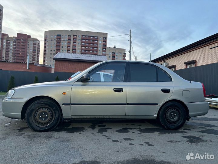 Hyundai Accent 1.5 AT, 2008, 250 130 км