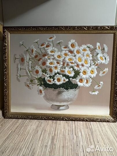 Картина в раме Ромашки 40*50