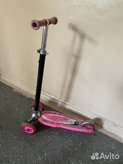 Самокат детский трехколесный бу