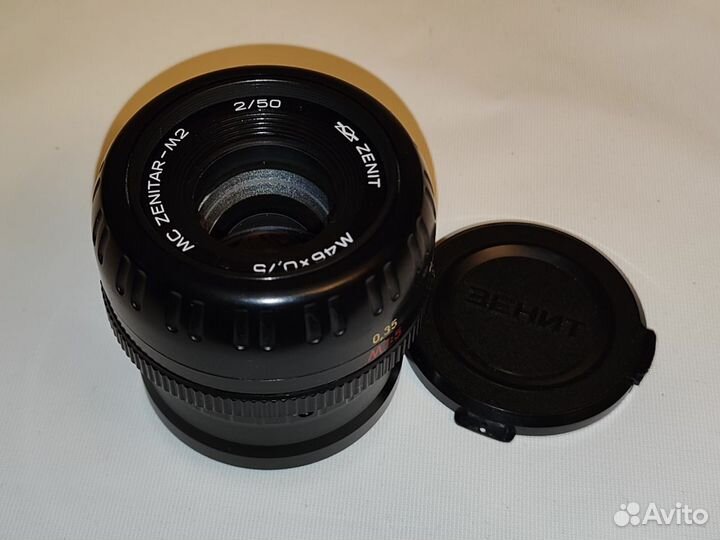 Zenit 2/50 M46x0,75 f/2 с адаптером Sony E NEX A7