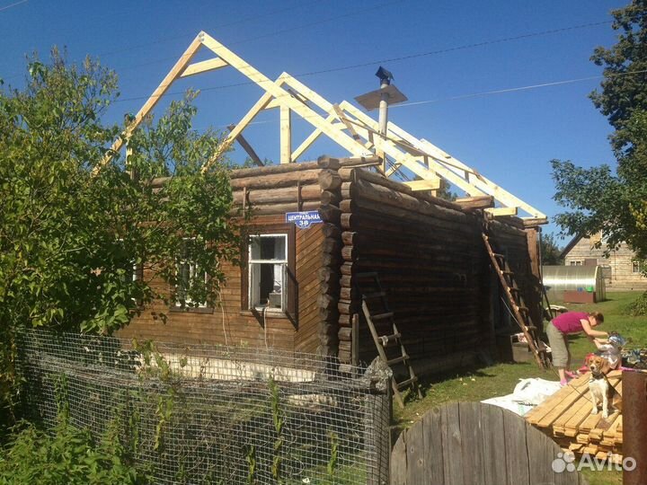 Крыша кровельные работы