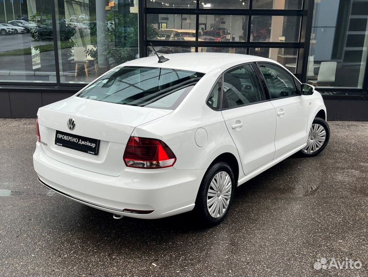 Volkswagen Polo 1.6 AT, 2018, 118 981 км