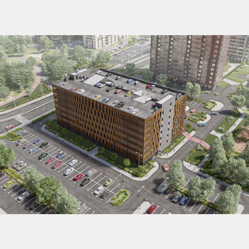 1-к. квартира, 38,8 м², 8/23 эт.