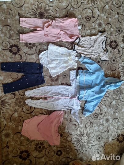Детские вещи пакетом на девочку