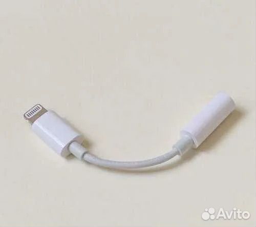 Переходник Apple Lightning 3.5 jack