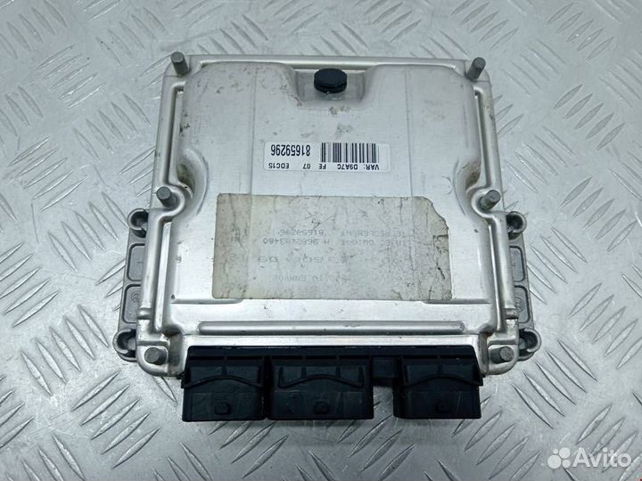 Блок управления двигателем Peugeot 406 рест. 2004