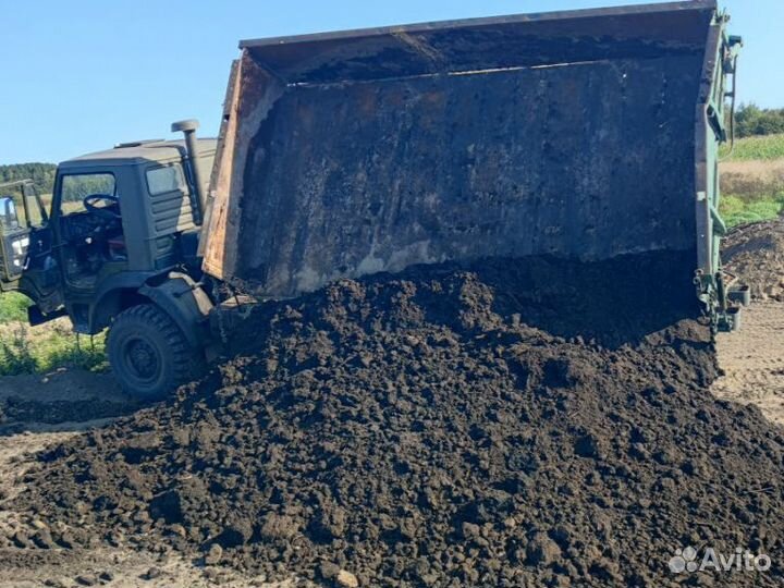 Чернозем навоз перегной плодородный грунт