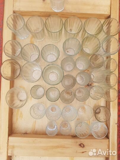 Фужер стакан стопки