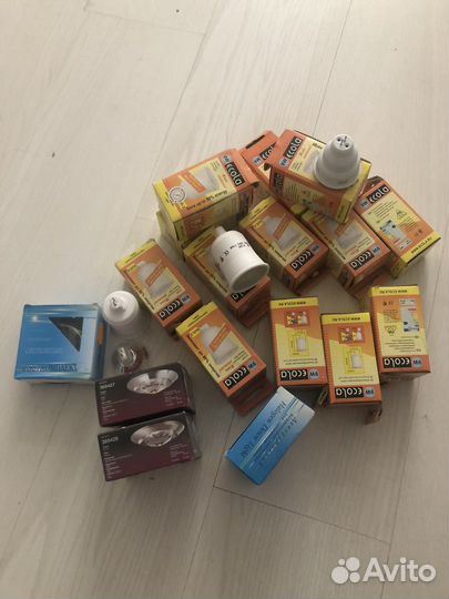 Лампочки и светильники