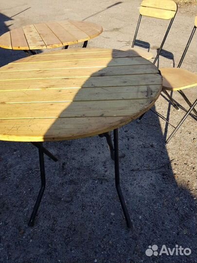 Стол в прокат складной и стулья для пикника