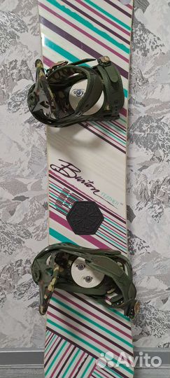Сноуборд Burton Feather 144cm+крепления Burton