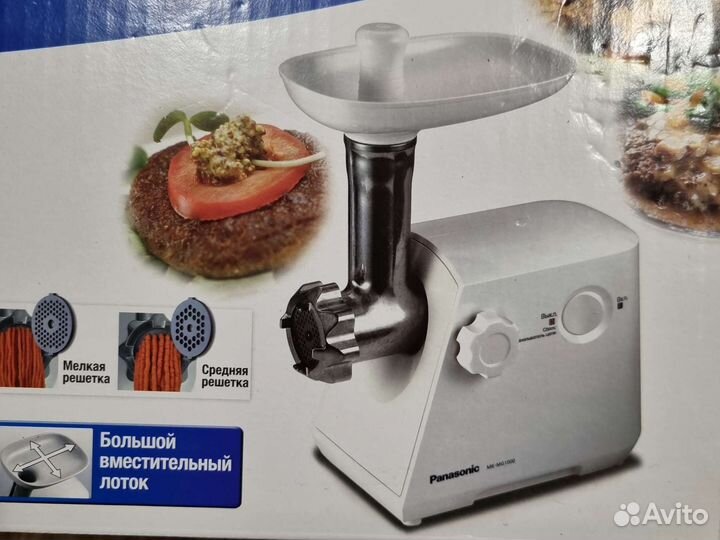 Мясорубка Panasonic MK-MG1000. Новая