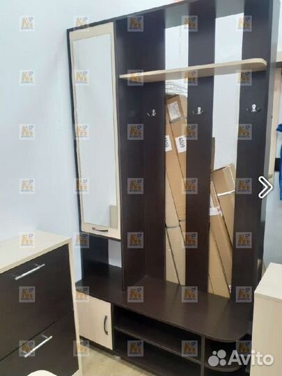 Прихожая Вешалка Крючки Полка