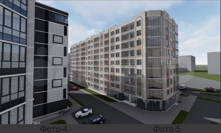 1-к. квартира, 58,4 м², 1/9 эт.